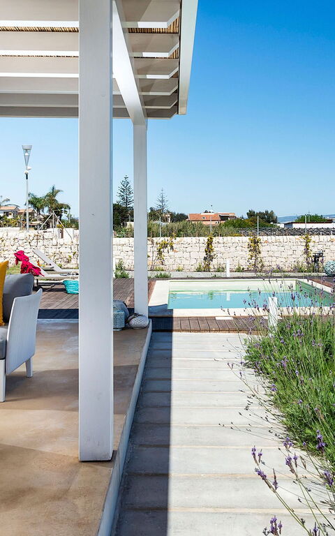 Villa San Lorenzo Lavanda: pool, Udendørs