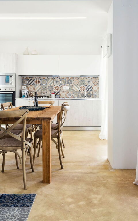 Villa San Lorenzo Lavanda: Frokostlokale, Køkken