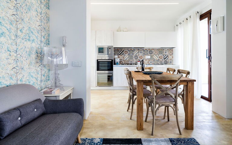 Villa San Lorenzo Lavanda: Frokostlokale, Køkken, Stue