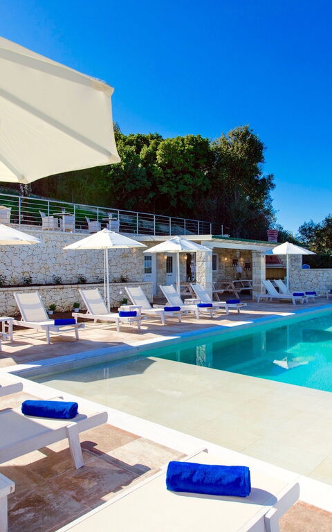 Villa Corfu Panorama: pool, Udendørs