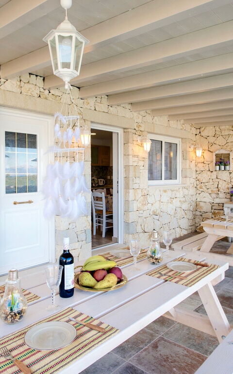 Villa Corfu Panorama: Altan / terrasse / gårdhave