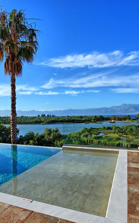 Villa Corfu Panorama: pool, Udendørs, Visninger