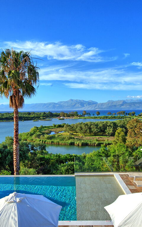 Villa Corfu Panorama: pool, Udendørs, Visninger