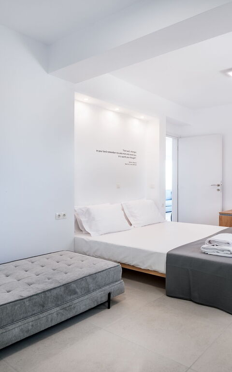 Villa Nafsika: soveværelse