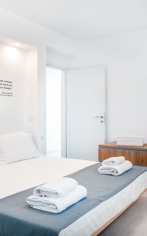 Villa Nafsika: soveværelse