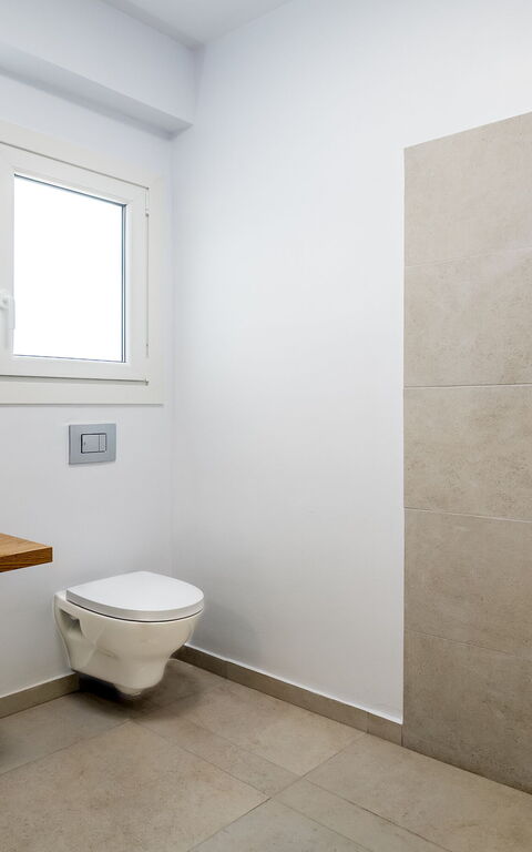 Villa Nafsika: Badeværelse