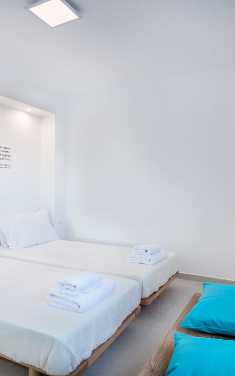 Villa Nafsika: soveværelse