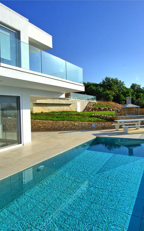 Villa Nafsika: pool, Udvendige