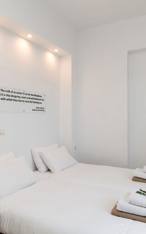 Villa Nafsika: soveværelse