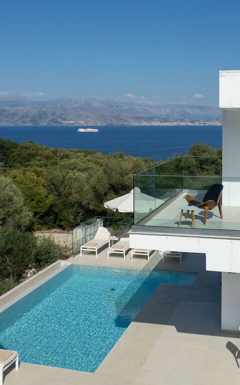 Villa Nafsika: pool, Udendørs, Udvendige, Visninger