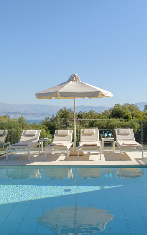 Villa Nafsika: pool, Udendørs, Udvendige, Visninger