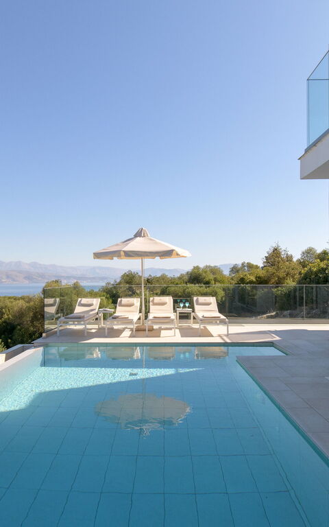 Villa Nafsika: pool, Udendørs, Udvendige, Visninger