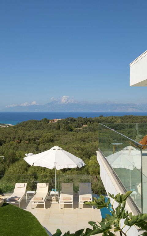 Villa Nafsika: Have, Udendørs, Udvendige, Visninger