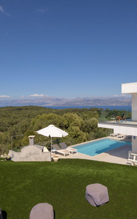 Villa Nafsika: Have, Udendørs, Udvendige, Visninger