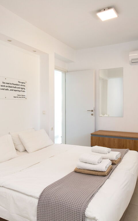 Villa Nafsika: soveværelse