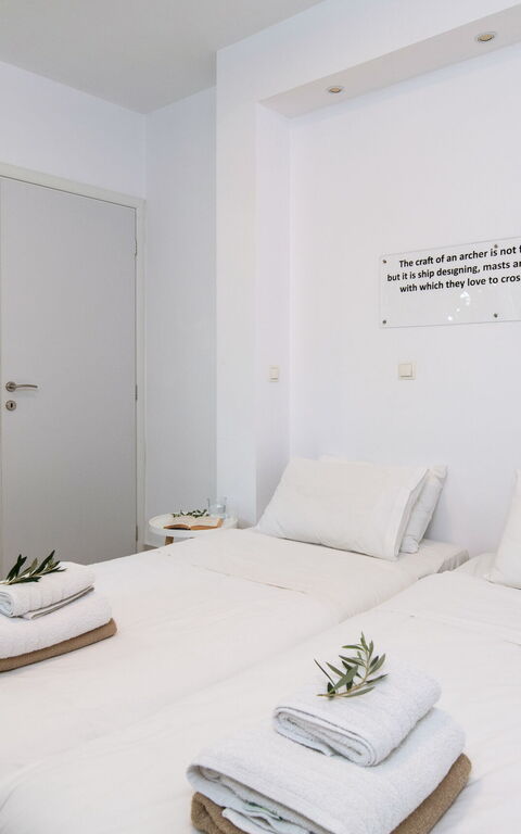 Villa Nafsika: soveværelse