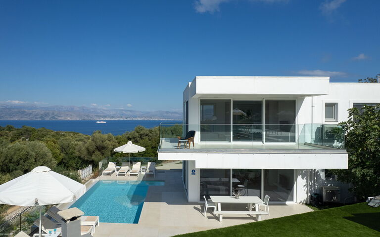 Villa Nafsika: pool, Udendørs, Udvendige, Visninger