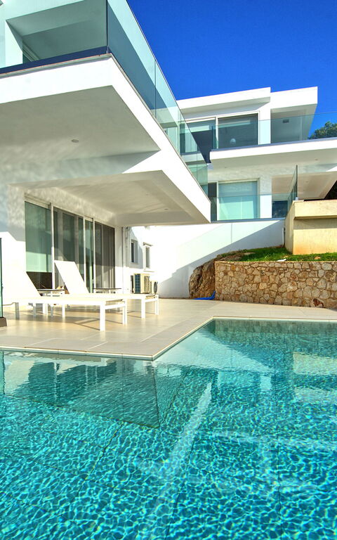 Villa Arete: pool, Udvendige