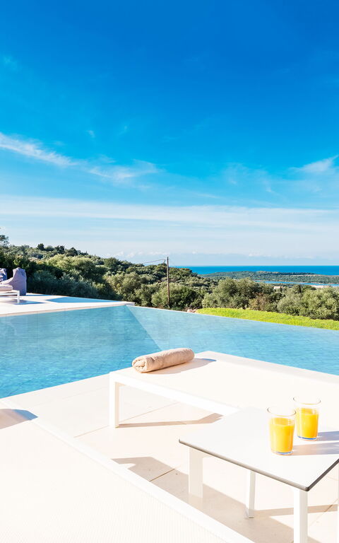 Villa Arete: Have, pool