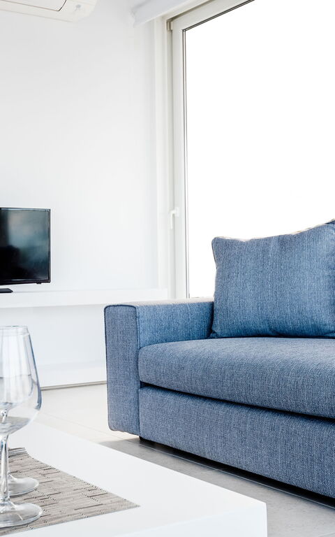 Villa Arete: Frokostlokale, Køkken, Stue