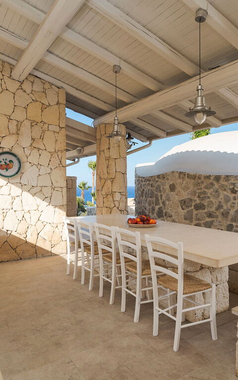 Villa Del Mito: Altan / terrasse / gårdhave, Køkken, Udendørs, Udvendige