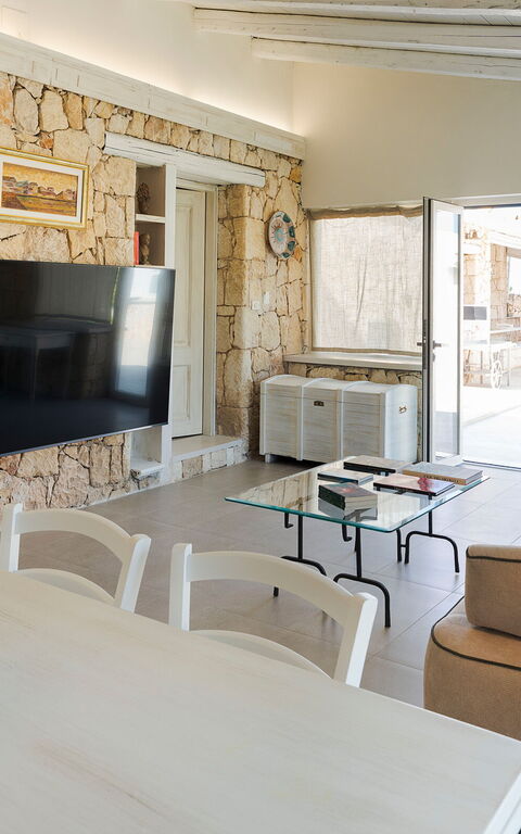 Villa Del Mito: Frokostlokale, Stue