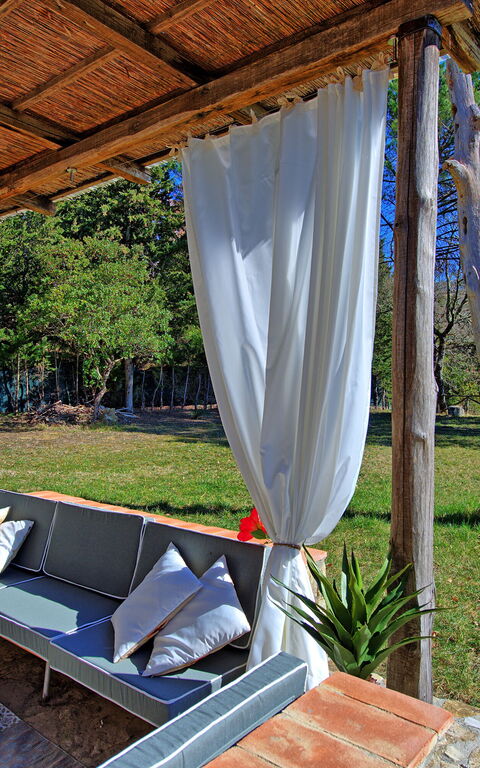 Casa Fioraie: Have, Udendørs