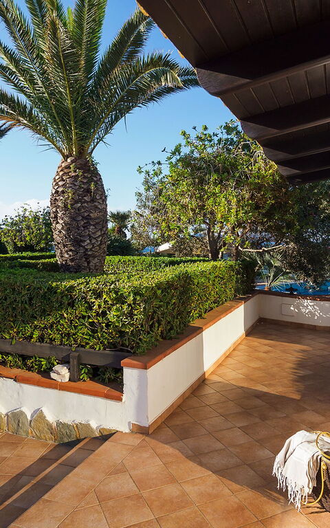 Villa Cala Mancina: Udendørs