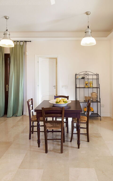 Villa Cala Mancina: Frokostlokale