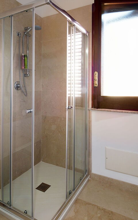 Villa Cala Mancina: Badeværelse