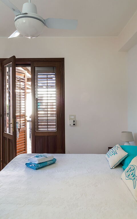 Villa Cala Mancina: soveværelse