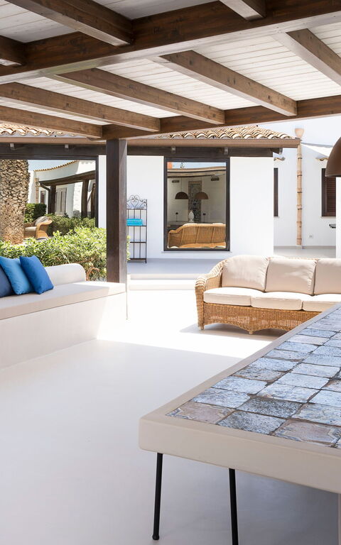 Villa Cala Mancina: Altan / terrasse / gårdhave, Udendørs, Udvendige