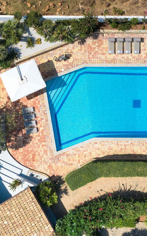 Villa Cala Mancina: pool, Visninger