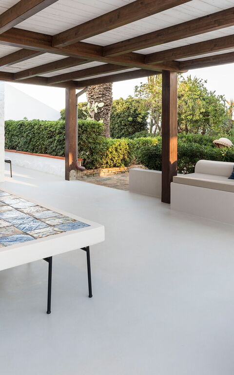 Villa Cala Mancina: Altan / terrasse / gårdhave, Udendørs, Udvendige