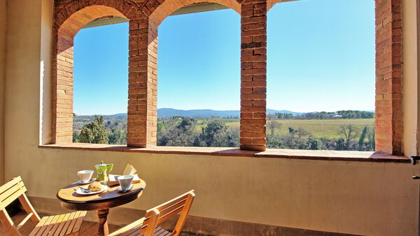 Palazzo del Capitano: Altan / terrasse / gårdhave, Udendørs