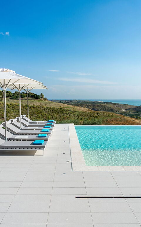 Villa Camemi: Have, pool, Sommer, Udendørs, Visninger