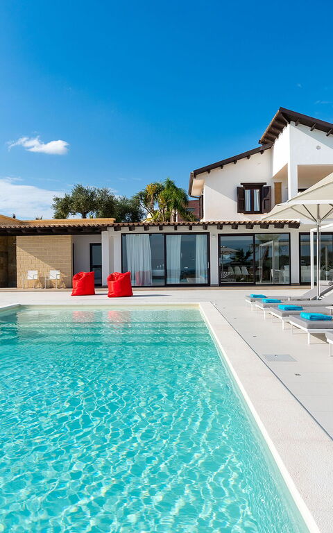 Villa Camemi: pool, Sommer, Udendørs, Udvendige