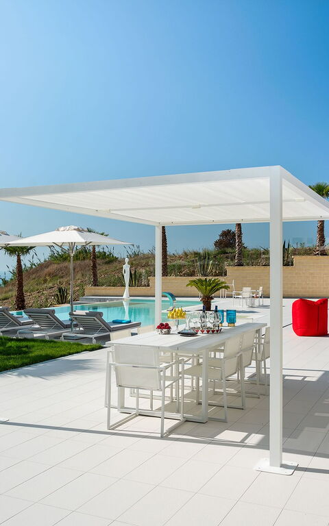 Villa Camemi: Altan / terrasse / gårdhave, Sommer, Udendørs