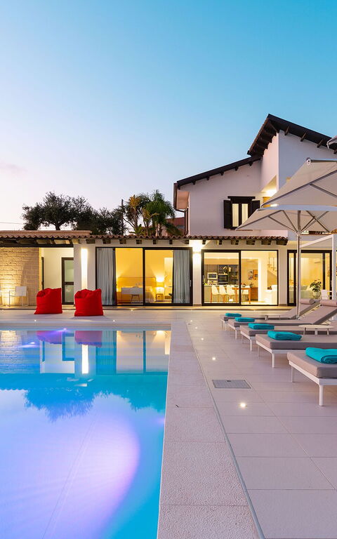 Villa Camemi: pool, Sommer, Udendørs