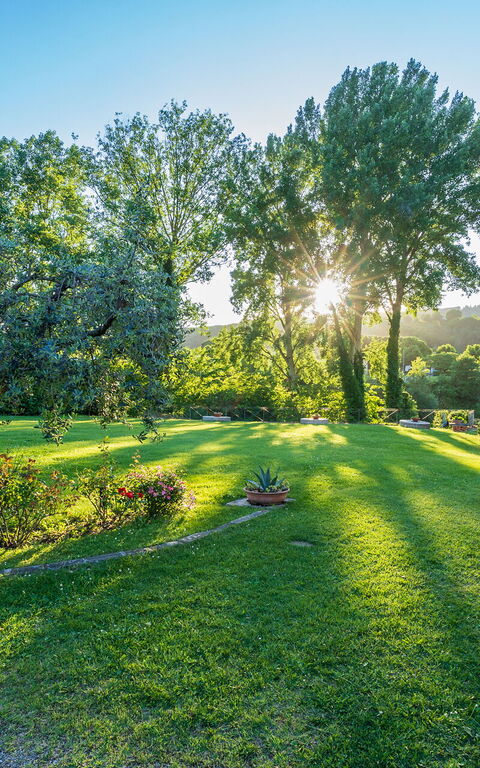 Santa Flora: Have, Udendørs