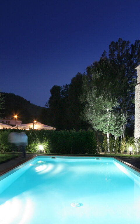 Santa Flora: Have, pool, Visninger