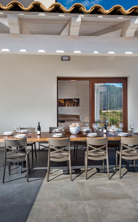 Villa Livreri: Altan / terrasse / gårdhave, Udendørs