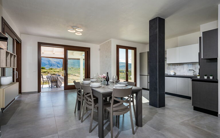 Villa Livreri: Frokostlokale, Køkken