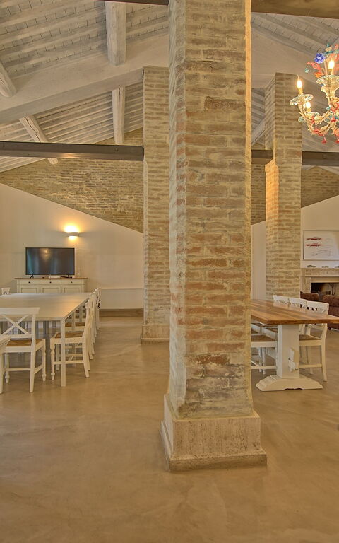 Villa Apollinare: Frokostlokale, Stue