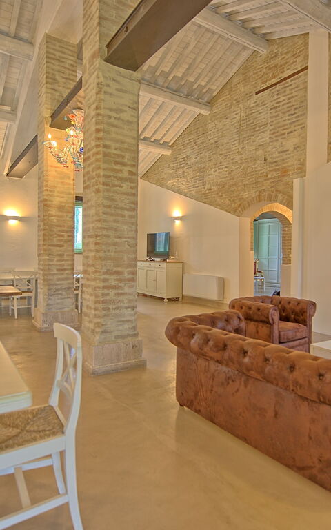 Villa Apollinare: Frokostlokale, Stue