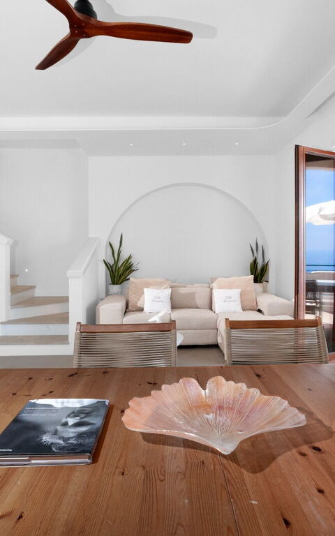 Villa Marianna: Frokostlokale, Stue