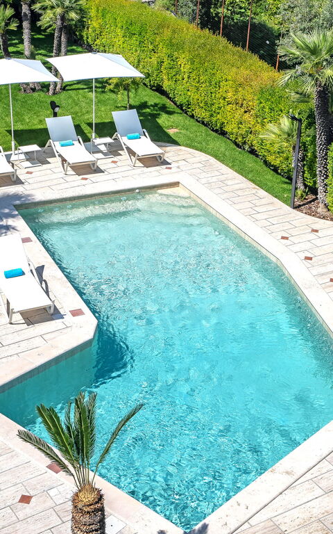 Villa Antonietta: Have, pool, Udendørs, Udvendige