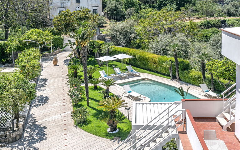 Villa Antonietta: Have, pool, Udendørs, Udvendige