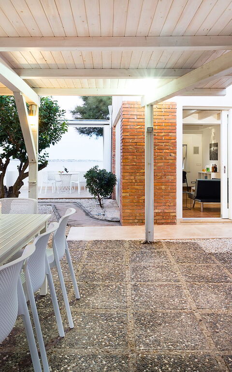 Baia Del Mare: Altan / terrasse / gårdhave, Udendørs