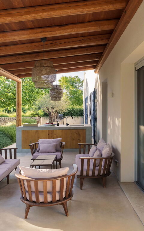 Villa Degli Aranci: Altan / terrasse / gårdhave